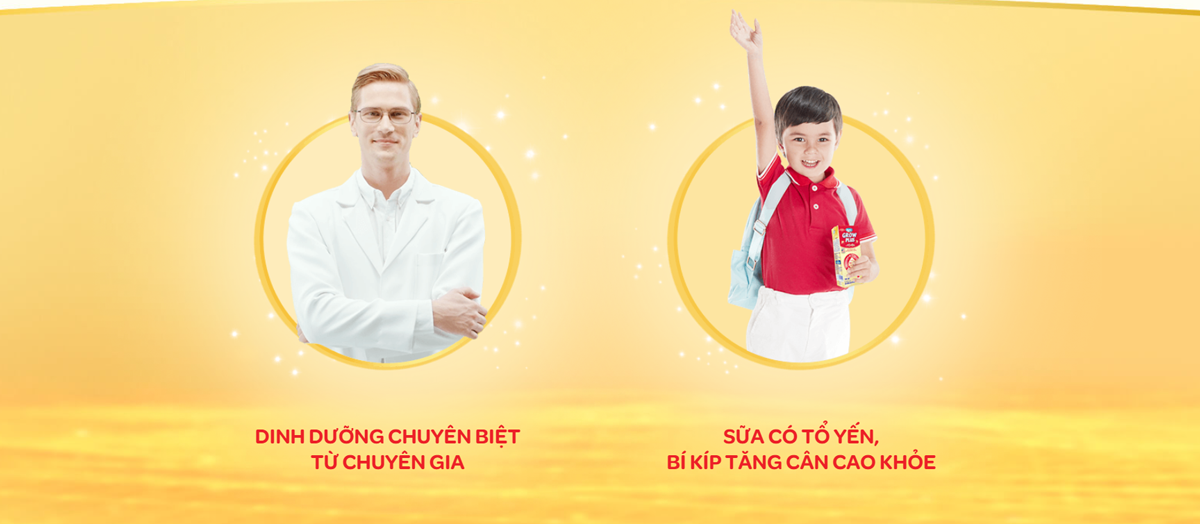 Sữa Bột Vinamilk Dielac Grow Plus có Tổ Yến 850g (cho trẻ trên 3 tuổi) -Hấp thu tốt tăng cân cao khỏe hỗ trợ Trẻ suy dinh dưỡng, thấp còi