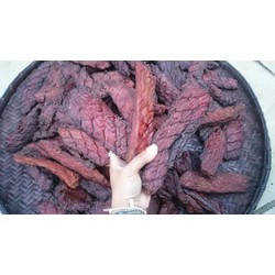 Heo gác bếp kèm muối tiêu rừng sả Lào - đặc sản Kon Tum - 500gr