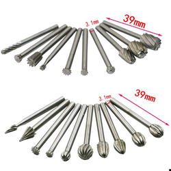 Bộ 20 đầu mũi phay mài khắc làm lũa gỗ