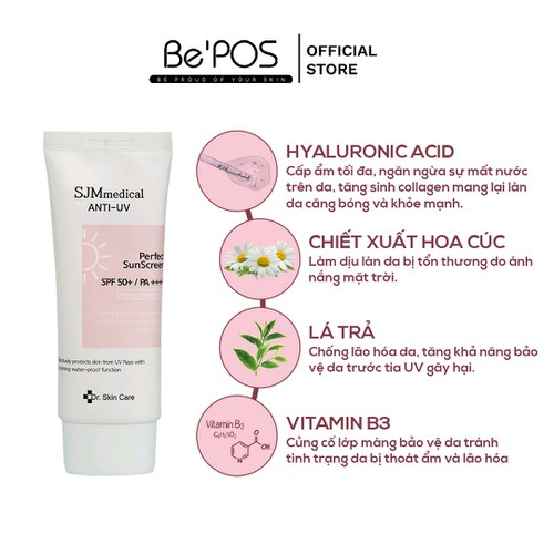 KEM CHỐNG NẮNG SJM 60ML - DR.SKINCARE