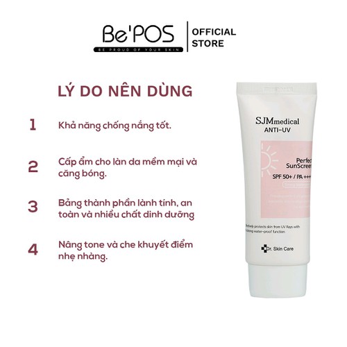 KEM CHỐNG NẮNG SJM 60ML - DR.SKINCARE