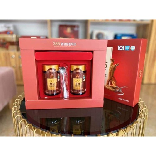 Cao hồng sâm đông trùng hạ thảo 365 Hàn Quốc (240gr)