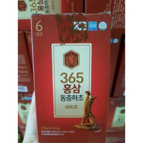 Cao hồng sâm đông trùng hạ thảo 365 Hàn Quốc (240gr)