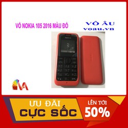 VỎ NOKIA 105 2016 MÀU ĐỎ