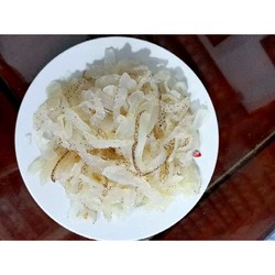 Sứa biển loại mặn gói 700-900g không nước làm nộm, gỏi