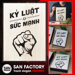Tranh tạo động lực SAN002  tranh gỗ trang trí truyền cảm hứng tích cực trong g việc