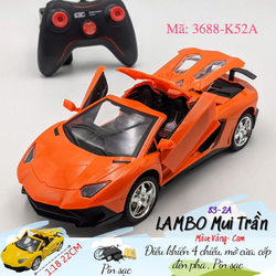 Siêu xe điều khiển 2 cửa đóng mở cửa, có đèn pha