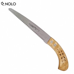 Cưa Cầm Tay Cán Gỗ Cưa Cây Kiểng Cưa Cành Chiều Dài Lưỡi Cưa 27cm Chất Liệu Hợp Kim Thép