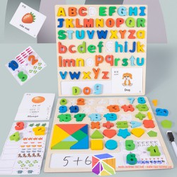 BẢNG XẾP HÌNH 3D SỐ VÀ CHỮ CÁI GIÚP BÉ HỌC ĐÁNH VẦN VÀ HỌC TOÁN - BAO NGON TOYS - DG135 BẢNG XẾP HÌNH 3D SỐ VÀ CHỮ CÁI GIÚP BÉ HỌC ĐÁNH VẦN VÀ HỌC TOÁN - BAO NGON TOYS - DG135