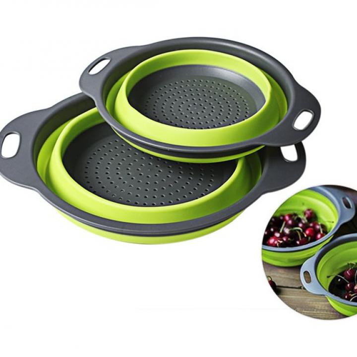 rổ gấp gọn combo 2 cái
