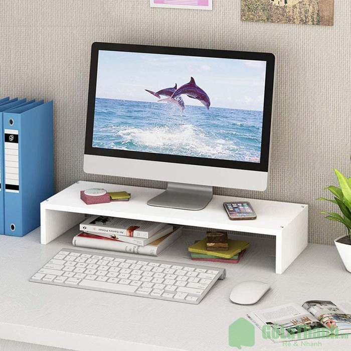 Kệ gỗ để màn hình máy tính