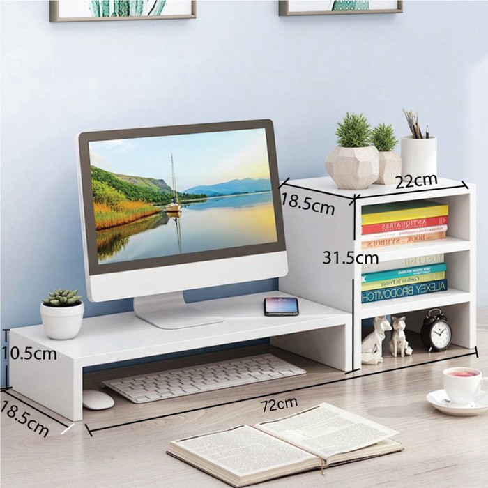 Kệ gỗ để màn hình máy tính