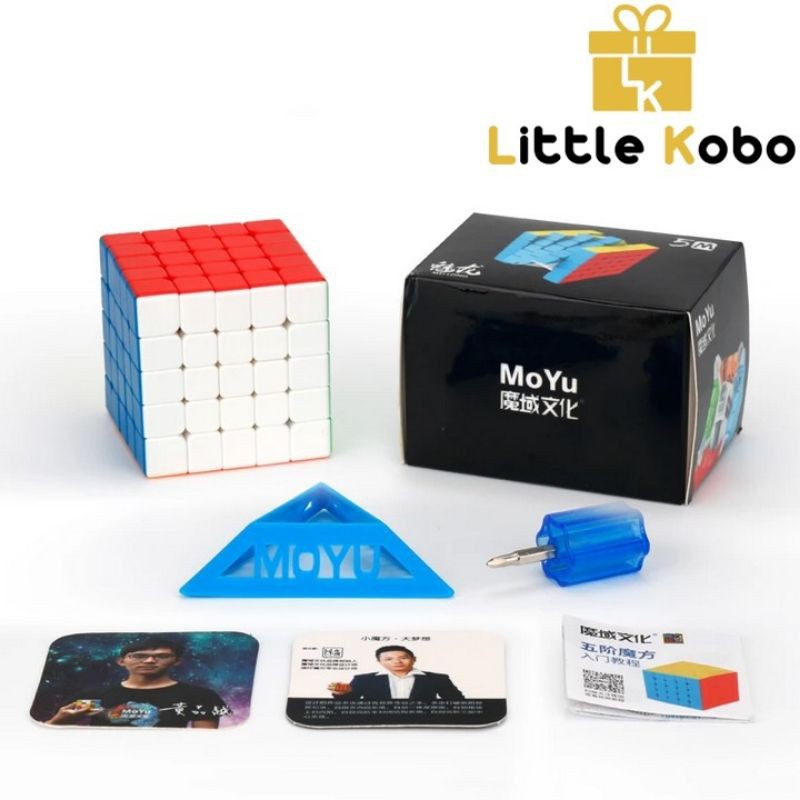 Hình ảnh [Hàng Chuẩn] Rubik 5x5 MoYu MeiLong 5M M Series MoYu M MeiLong M Rubic 5 Tầng Nam Châm Stickerless