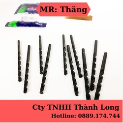 Mũi khoan thép gió Nachi L500 3.3-3.4-3.5-3.6-3.7-3.8-3.9-4.0-4.1-4.2