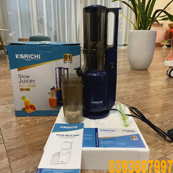 Máy Ép Chậm KORICHI-KRC 8688 Công Suất 250w-Thiết Kế Nhỏ Gọn-Sang Trọng Không Thể Thiếu Trong Căn Bếp Nhà Bạn