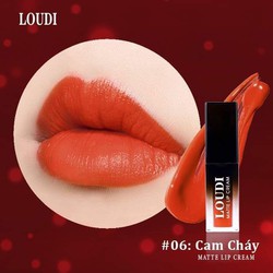SON KEM LOUDI GIỮ MÀU 12 GIỜ (8 MÀU) HỒNG MÔI_BỔ SUNG COLLAGEN CẤP ẨM MÔI