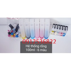 Bộ Tiếp Mực Ngoài -không chip dùng cho máy in ep son t60/t50/1390/1430