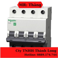 Cầu dao điện APTOMAT Át tép MCB 4P Schneider EZ9F 4P 50-63A 4.5kA - Thiết bị điện CN và dân dụng