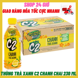 Thùng C2 Chanh Chai 230 Ml