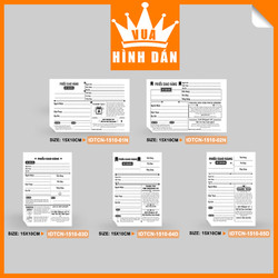Set 50/100 phiếu giao hàng, tem ship hàng có đơn vị vận chuyển kèm lời cảm ơn khách hàng và nhắc quay video mở hàng15x10cm sticker dành cho shop (MSP: 1.018) - Vua Hình Dán