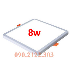 Đèn LED âm trần đa năng loại 8W thiết kế vuông