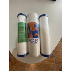 Bộ 3 Lõi Lọc Nước-Phù Hợp Với Nhiều Loại Máy-Loại Bỏ Các Tạp Chất-An Toàn Cho Sức Khoẻ