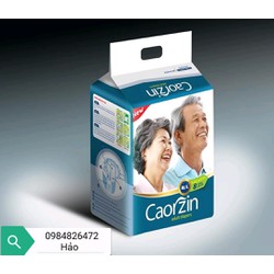 Bỉm dán người già CAOZRIN 8 miếng dùng thử size M/L 68_120cm tã mềm mỏng thấm hút tốt giúp bề mặt khô thoáng
