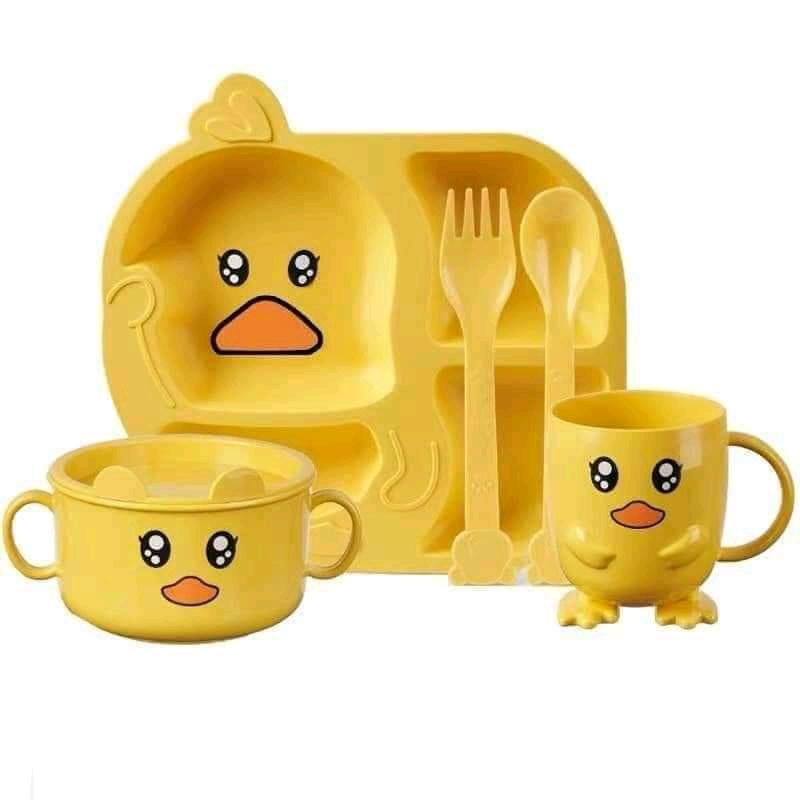 bộ ăn dặm vịt vàng