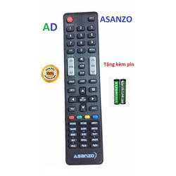 Điều Khiển Tivi Asan-zo Smart,Remote Điều Khiển Tivi Asan-zo Smart