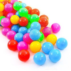 Banh nhựa túi 100 quả bóng nhựa dày cho bé hàng Việt Nam