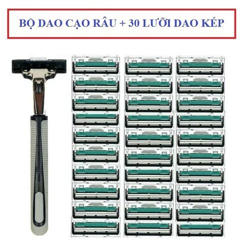 Hình ảnh Dao cạo râu 1 set 36 đầu cạo tiện dụng