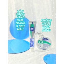 BỘT TRẮNG RĂNG EUCRYL TỪ ANH QUỐC & KEM ĐÁNH RĂNG
