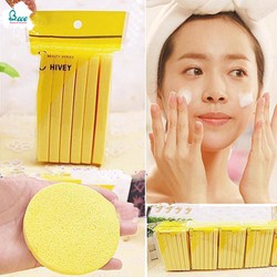 Bông Mút Rửa Mặt Nén ChiVey Nhật Bản 12 Miếng