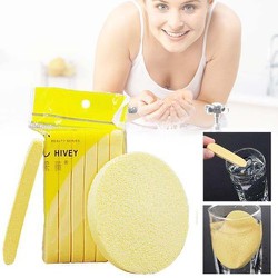 MÚT BÔNG RỬA MẶT DẠNG NÉN COMBO 24 CÁI