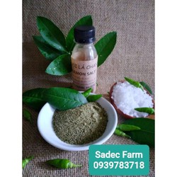 Muối lá chanh, chấm gà, hải sản...