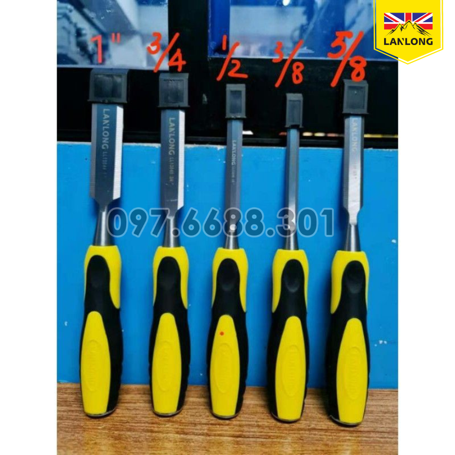 Đục gỗ cán nhựa LANLONG