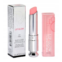 Son dưỡng có màu Dior Addict Lip Glow số 001 Pink màu Hồng của Pháp thỏi fullsize 3.2gr