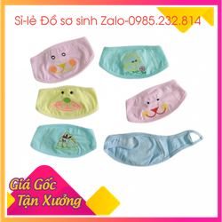 [COMBO 3] Che thóp thêu cho trẻ sơ sinh