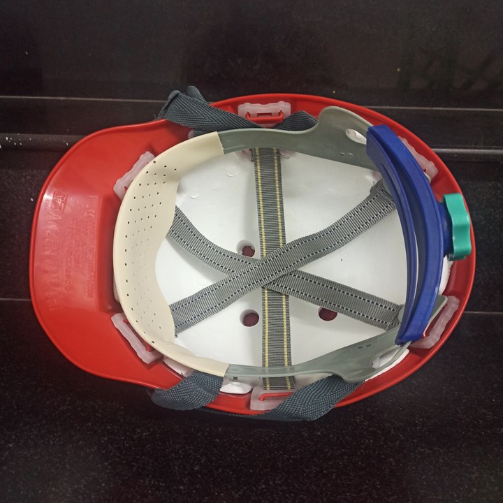 Nón bảo hộ Hàn Quốc SSEDA màu đỏ