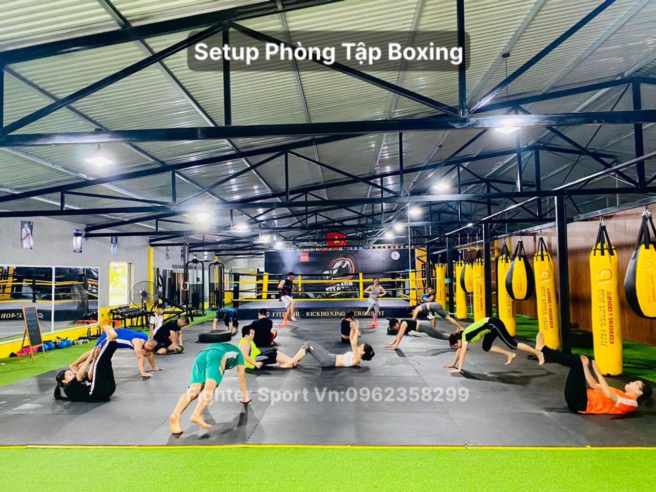MỞ phòng tập Boxing, Kickfit