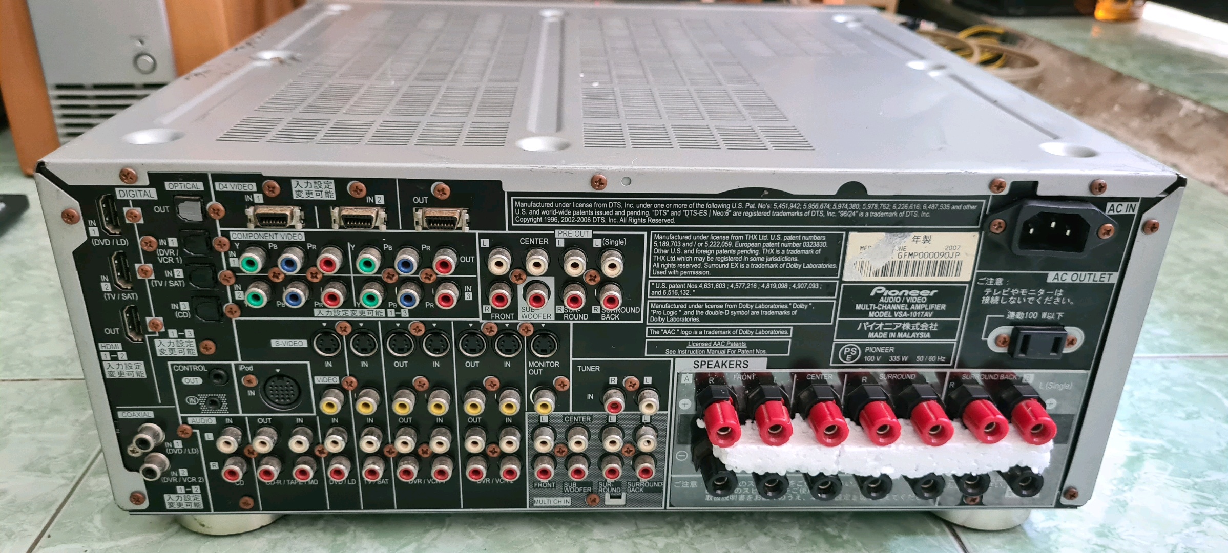 Amply số 5.1-7.2 denon pioneer sony yamaha marantz tập 2 - 18