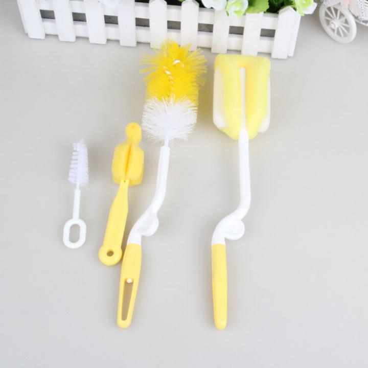 dụng cụ rửa ly quầy bar combo 4 món