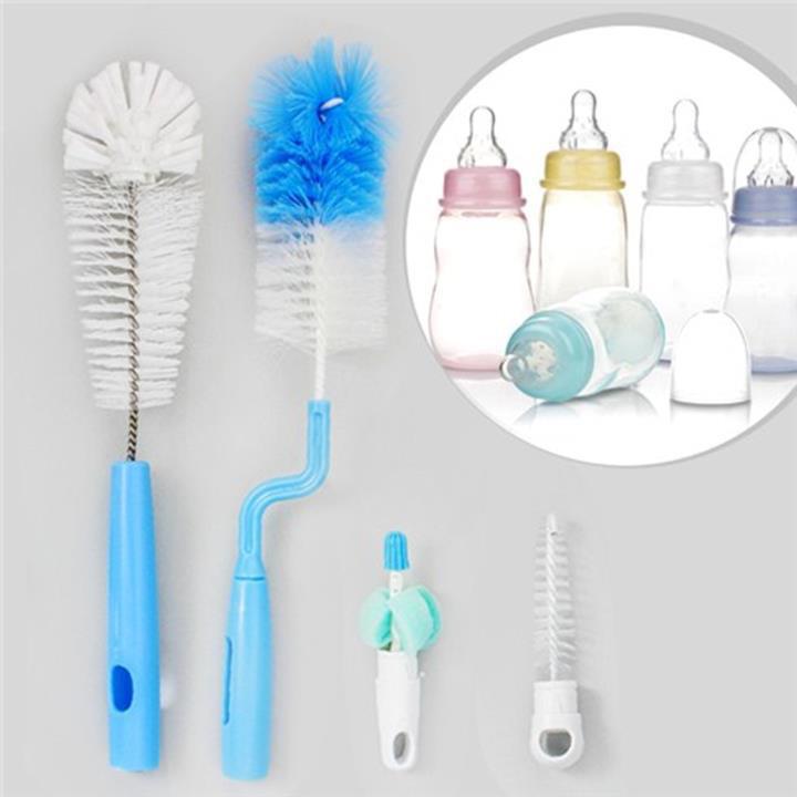 dụng cụ rửa ly quầy bar combo 4 món