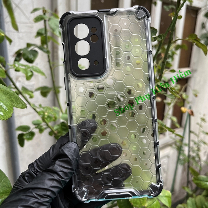 Ốp lưng Oneplus 9RT chống sốc vân lục giác