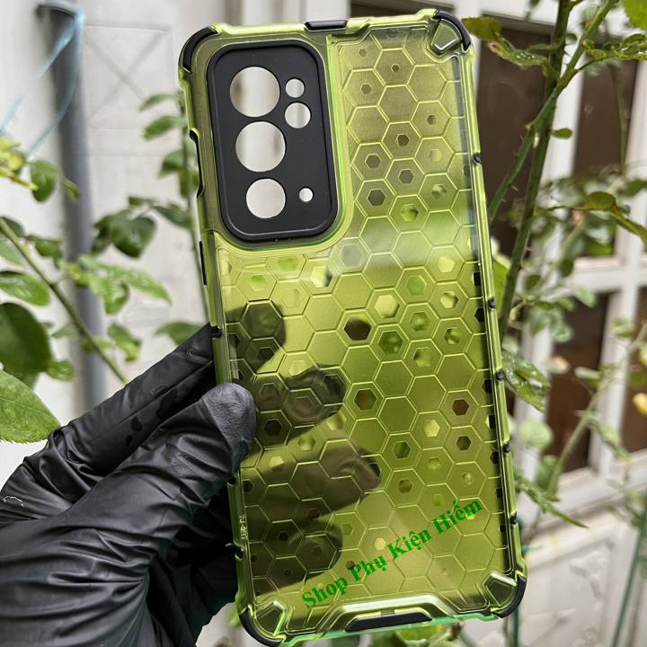 Ốp lưng Oneplus 9RT chống sốc vân lục giác
