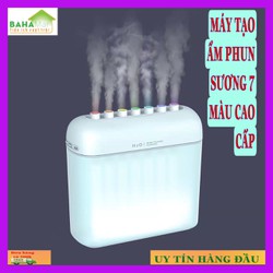 MÁY TẠO ẨM PHUN SƯƠNG 7 MÀU CAO CẤP "BAHAMAR" đài phun 7 màu với công nghệ Hàn Quốc