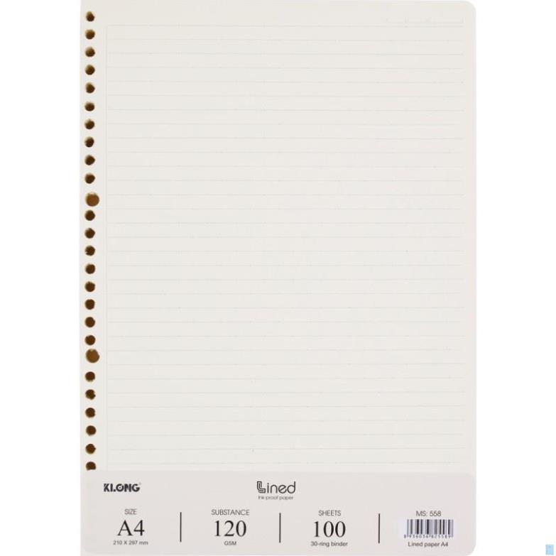 Ruột sổ còng giấy refill kẻ ngang A4 100 tờ MS: 558 . - Giá Sendo khuyến mãi: 44,650đ - Mua ngay! - Tư vấn mua sắm & tiêu dùng trực tuyến Bigomart Ruột Sổ Còng Giấy Refill Kẻ Ngang A4 100 Tờ Ms: 558 . - Giá Sendo Khuyến Mãi: 44,650Đ - Mua Ngay! - Tư Vấn Mua Sắm & Tiêu Dùng Trực Tuyến Bigomart