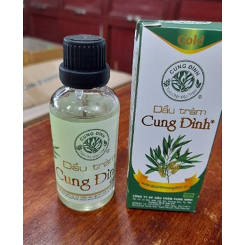 Hình ảnh DẦU TRÀM GIÓ DẦU TRÀM CUNG ĐÌNH GOLD 10 -50ml