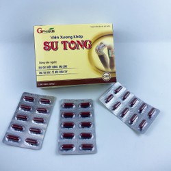 1 HỘP SƯ TÔNG 60 viên – v iêm đa khớp, xương khớp mãn tính