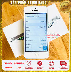 Iphone 5 64GB chính hãng 100%